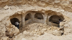 Syria: Phát hiện tàn tích quần thể mộ cổ, niên đại hơn 1.500 năm