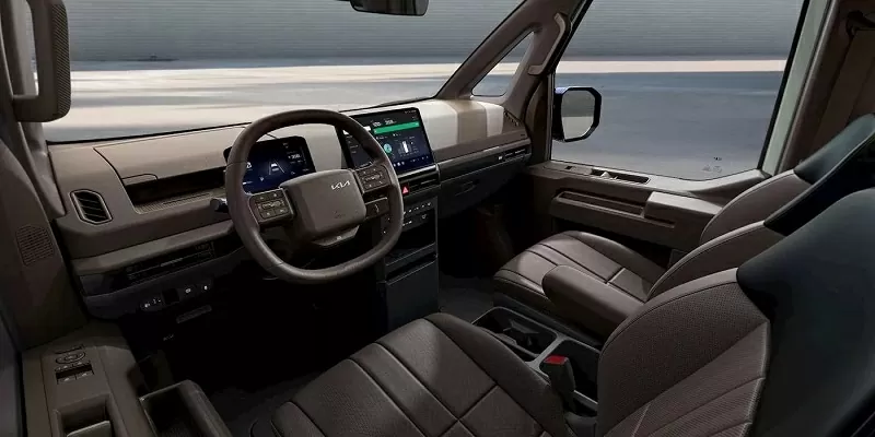 Nội thất của Kia PV5