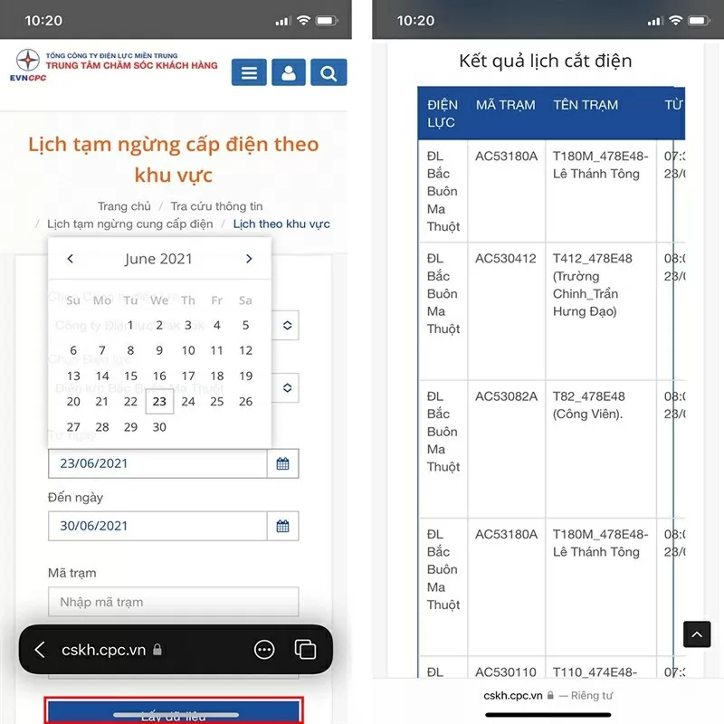 Cập nhật thông tin lịch cúp điện chính xác, mới nhất