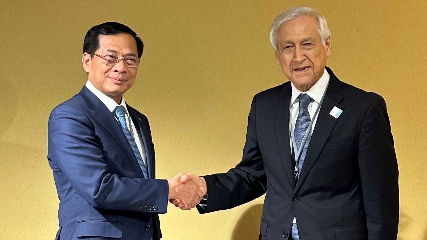 pho thu tuong bo truong ngoai giao bui thanh son tiep dac phai vien cua tong thong chile ve dai duong