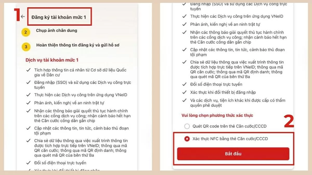Bấm Bắt đầu. Bấm Bắt đầu.