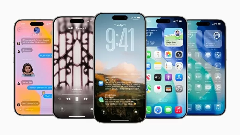 Giao diện Liquid Glass là thay đổi lớn nhất của iOS 26. Giao diện Liquid Glass là thay đổi lớn nhất của iOS 26.