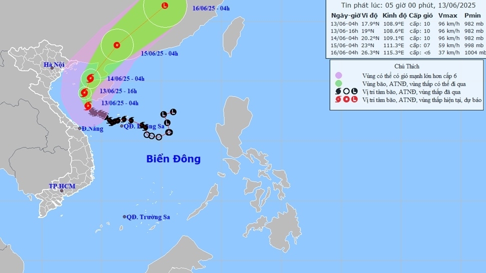 du bao bao so 1 chieu toi 13 146 muc nuoc bien cao gay ngap ung vung trung thap tai hai phong den nghe an