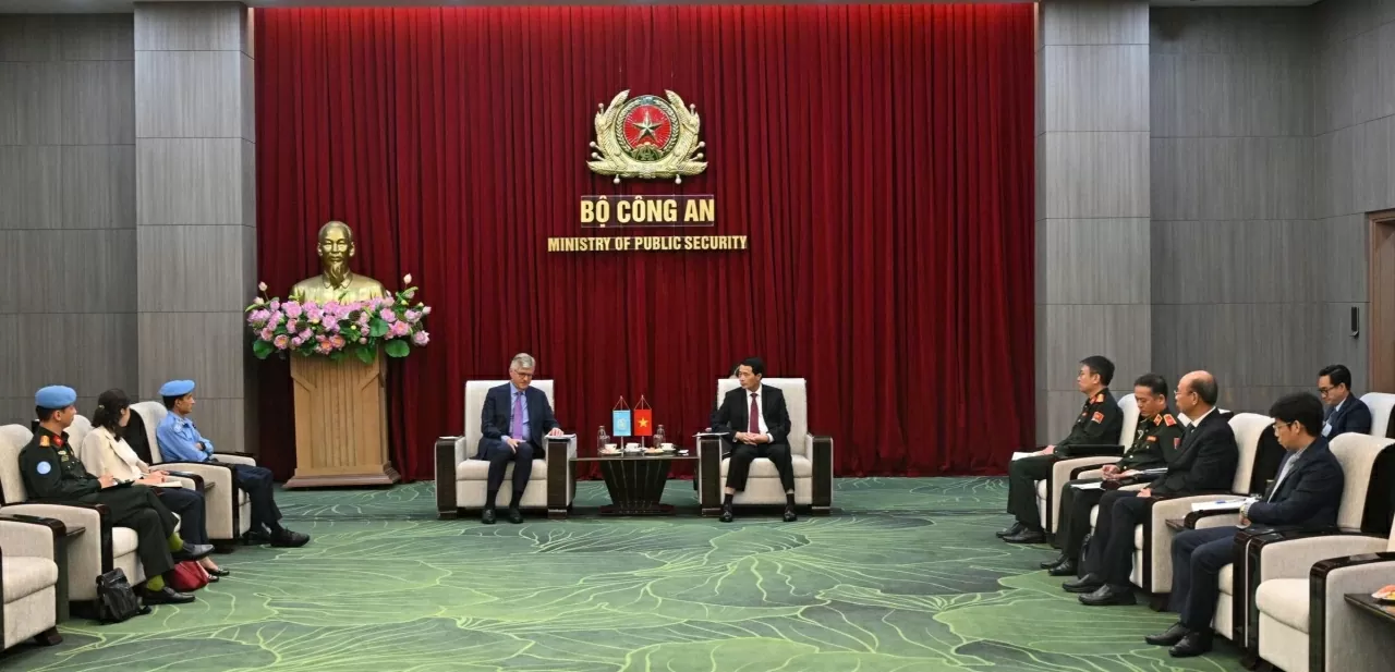 Bộ Công An tích cực, chủ động trong hoạt động gìn giữ hoà bình Liên hợp quốc