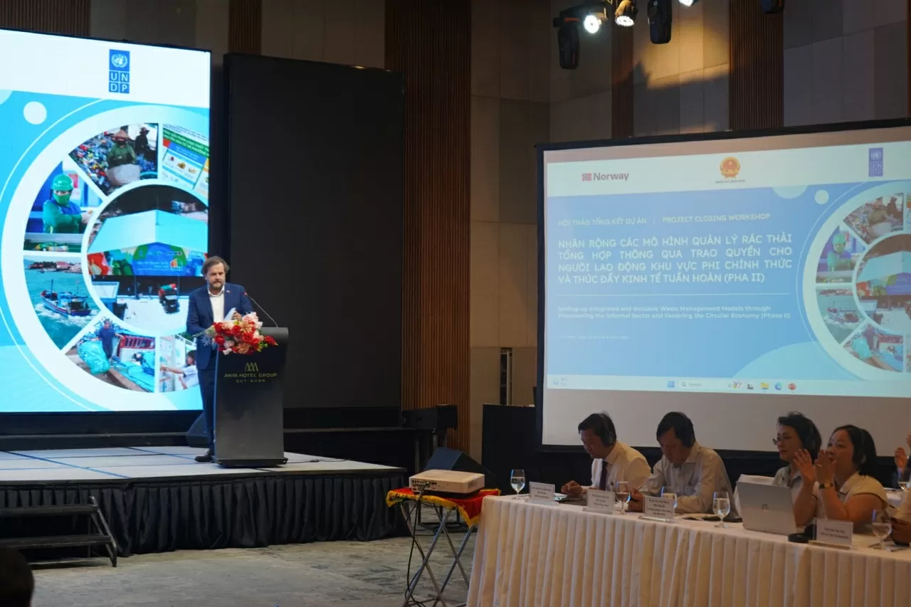 Dự án quản lý rác thải do Na Uy tài trợ tạo chuyển biến rõ nét tại Bình Định