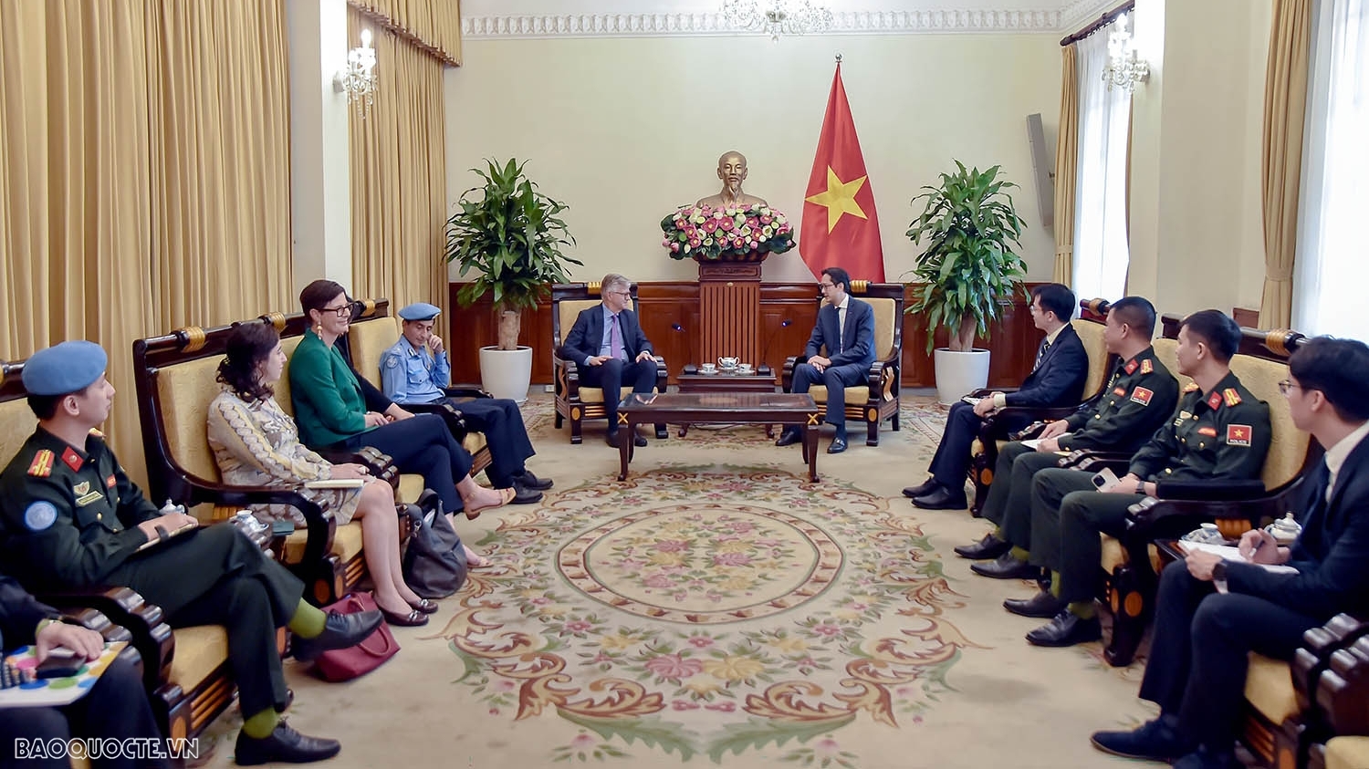 Việt Nam cam kết tiếp tục đóng góp thiết thực vào hoạt động gìn giữ hòa bình của LHQ