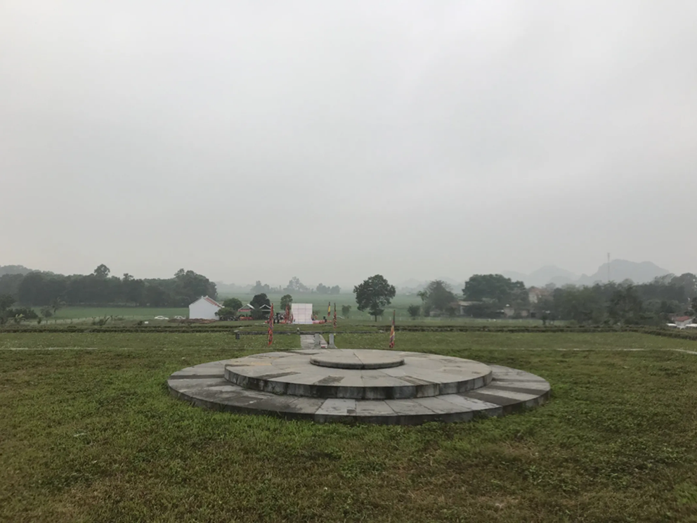 Đàn tế Nam Giao Thành nhà Hồ. (Nguồn: TTXVN)