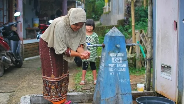 Indonesia đặt mục tiêu 100% dân số tiếp cận nước sạch vào năm 2045. (Nguồn: World Bank)