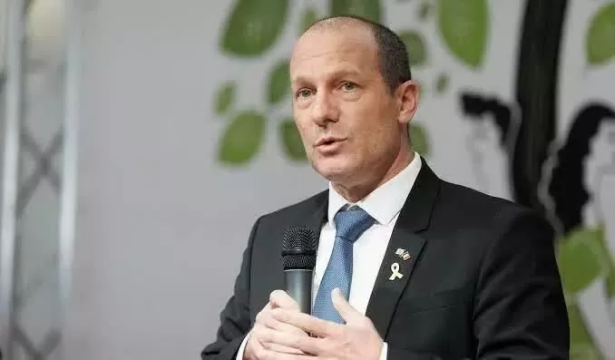 Đại sứ Israel tại Ấn Độ Reuven Azar. (Nguồn: Millenium Post)