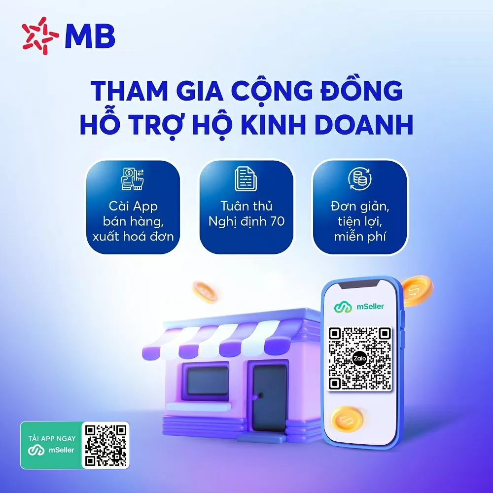 mSeller – App quản lý bán hàng, xuất hóa đơn, chỉ cần điện thoại.