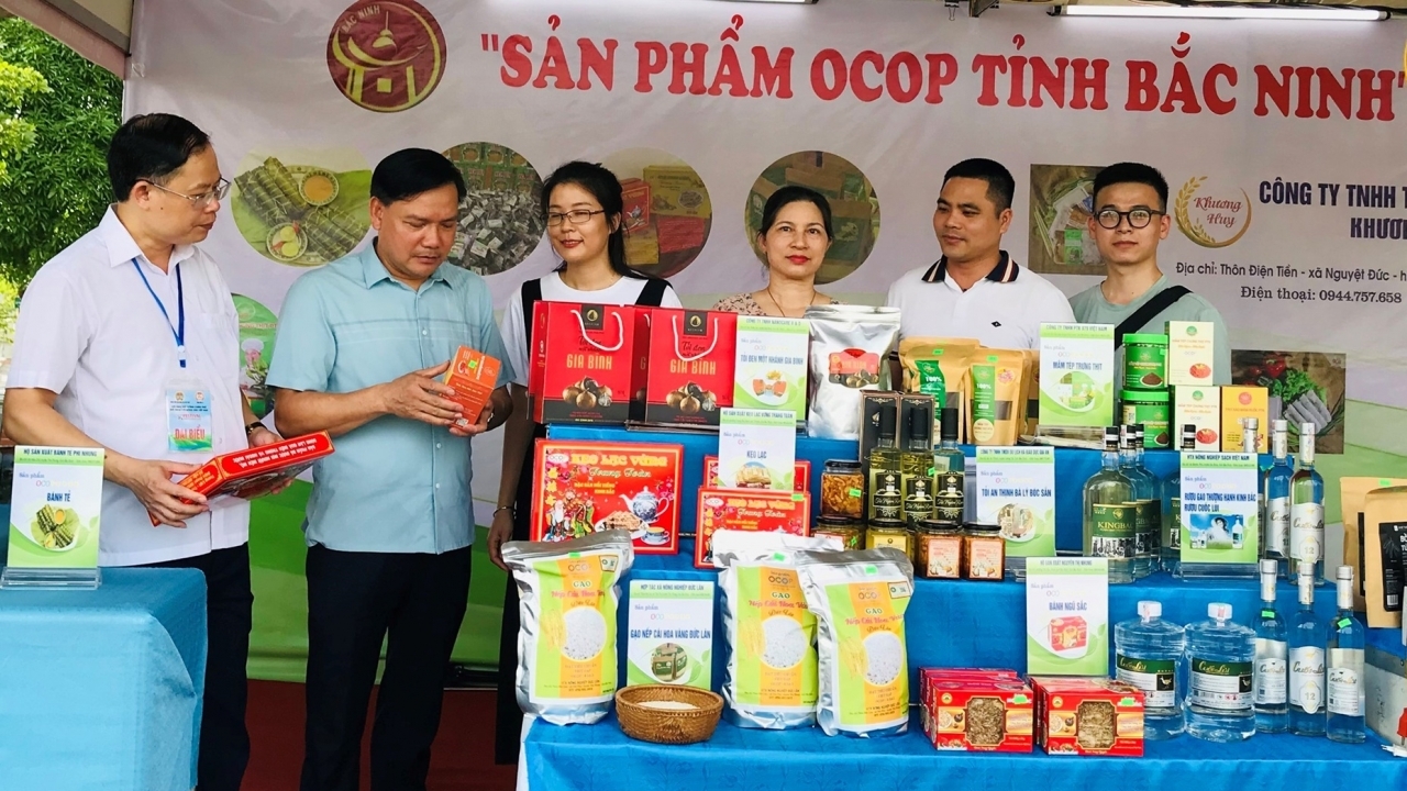 Bắc Ninh xây dựng hệ thống sản phẩm OCOP chất lượng, khẳng định giá trị trên thị trường