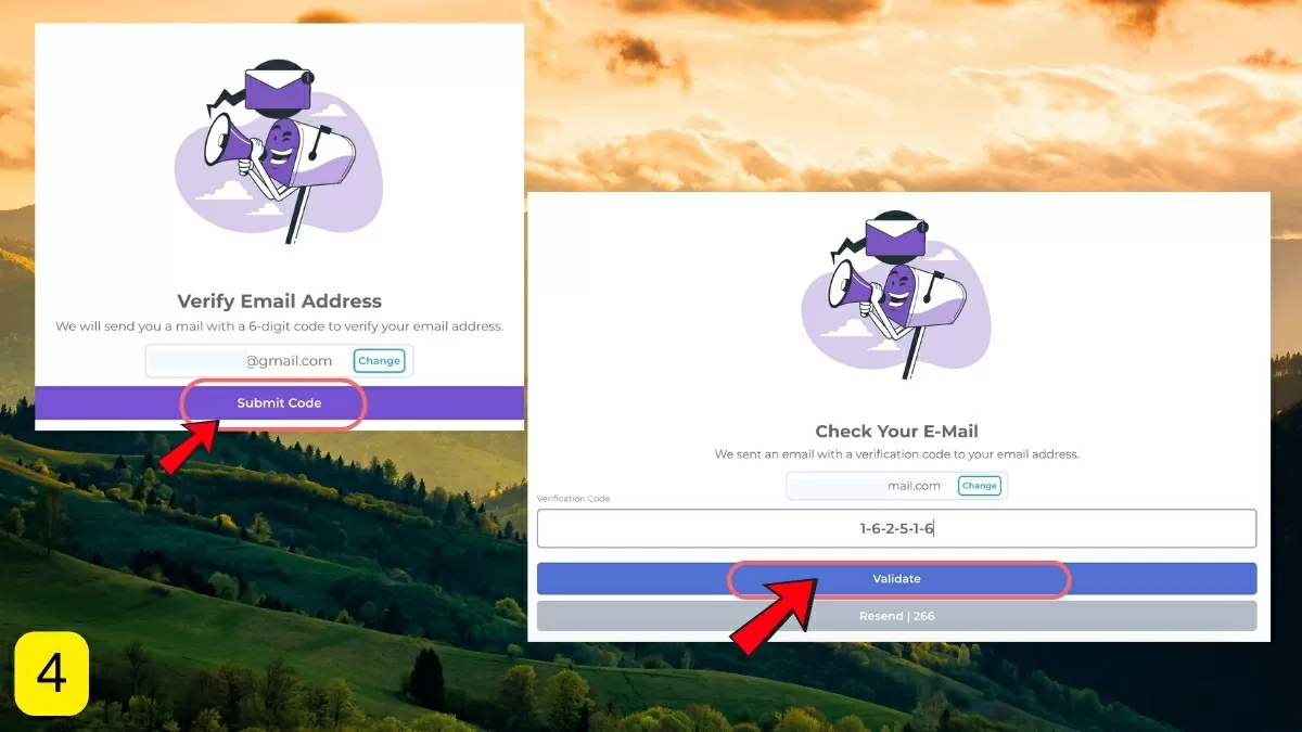 Tiện ích sẽ gửi mã xác minh về email bạn vừa nhập. Tiện ích sẽ gửi mã xác minh về email bạn vừa nhập.