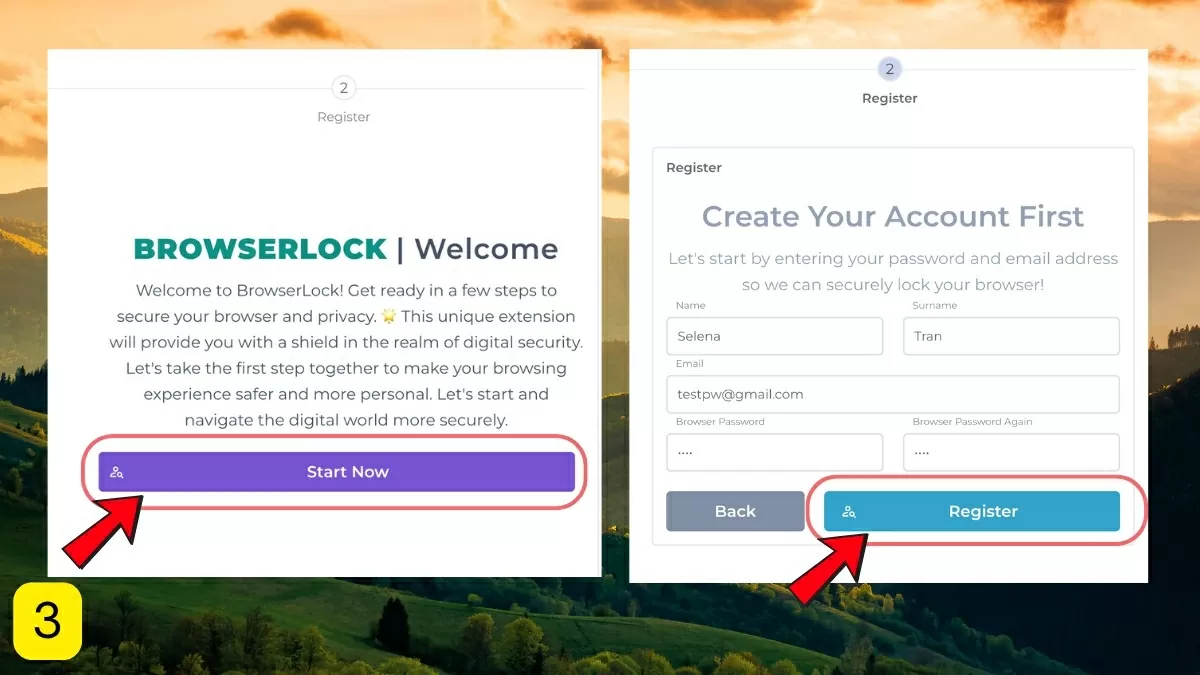 Sau khi cài xong, giao diện thiết lập hiện ra. Sau khi cài xong, giao diện thiết lập hiện ra.
