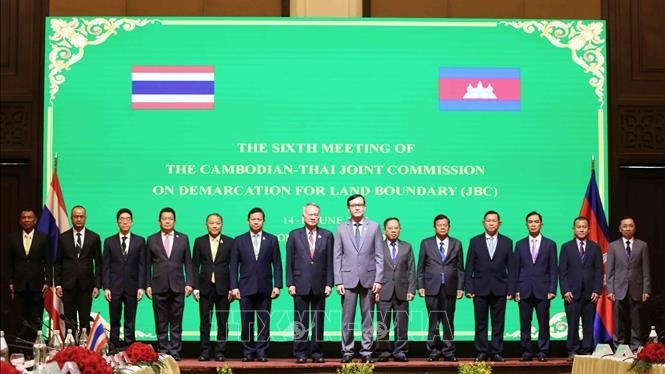 Campuchia-Thái Lan kết thúc Hội nghị Ủy ban biên giới hỗn hợp, ra thông cáo báo chí