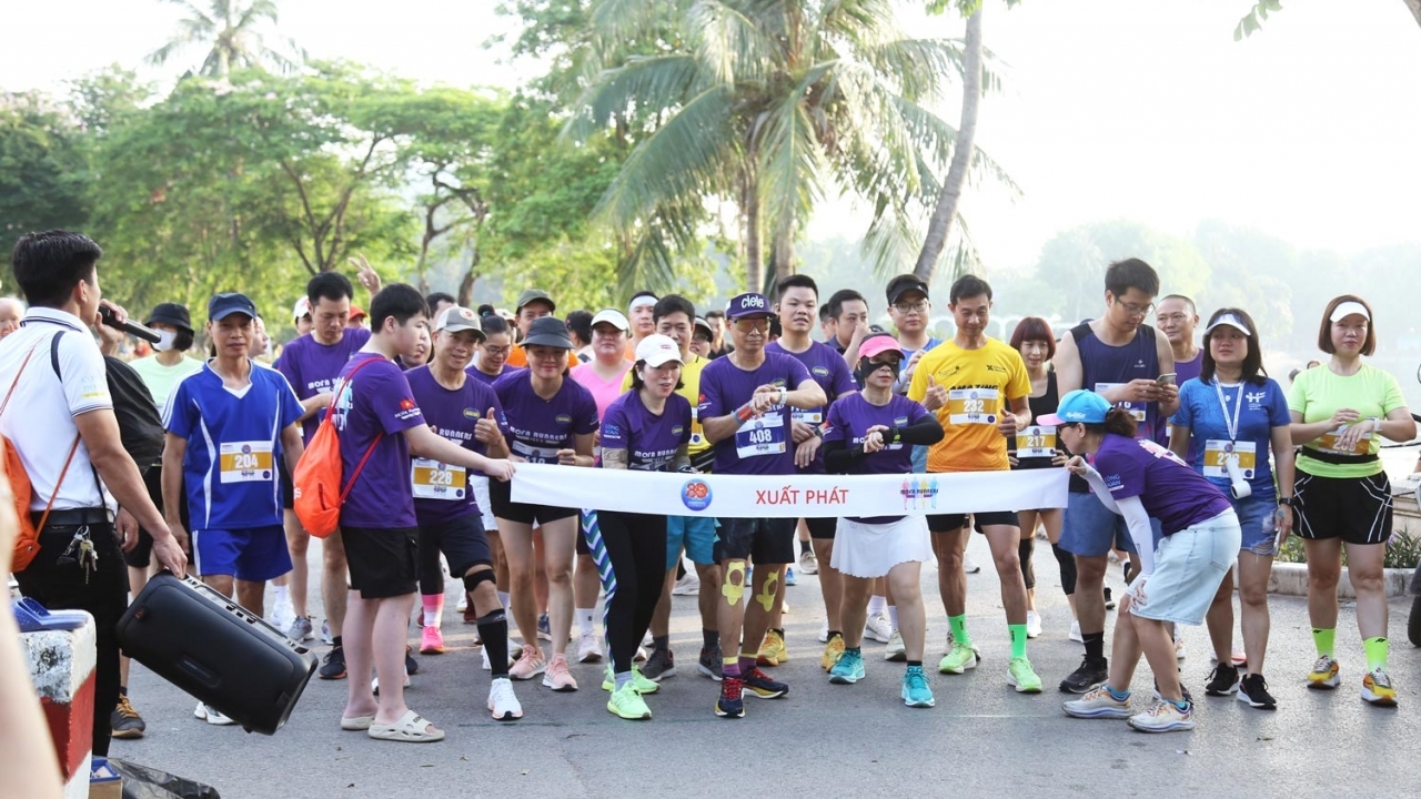 Sôi nổi Giải chạy hướng tới kỷ niệm 80 năm thành lập ngành Ngoại giao