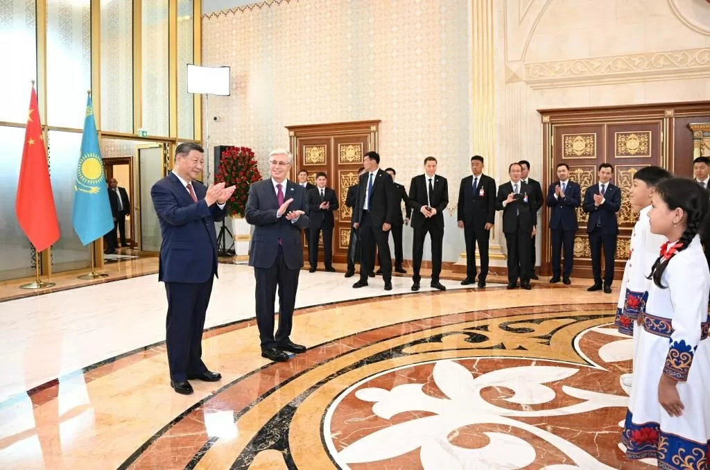 Chủ tịch Trung Quốc Tập Cận Bình đến Astana dự Hội nghị thượng đỉnh Trung Quốc   Trung Á