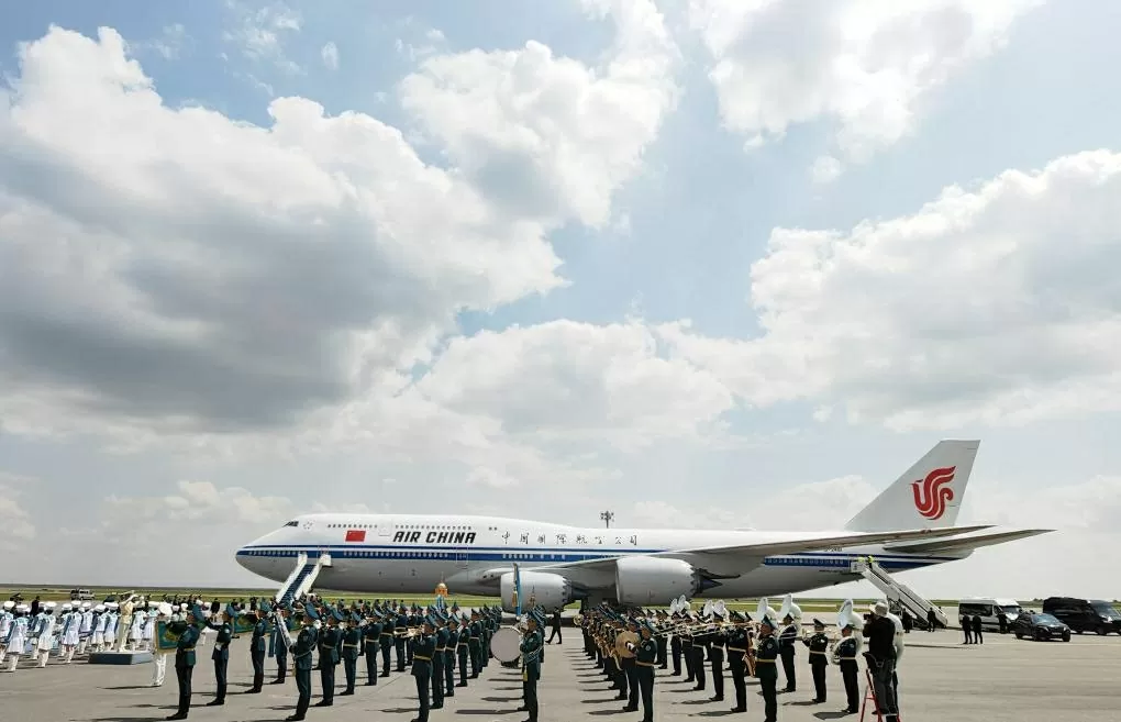 Chủ tịch Trung Quốc Tập Cận Bình đến Astana dự Hội nghị thượng đỉnh Trung Quốc   Trung Á