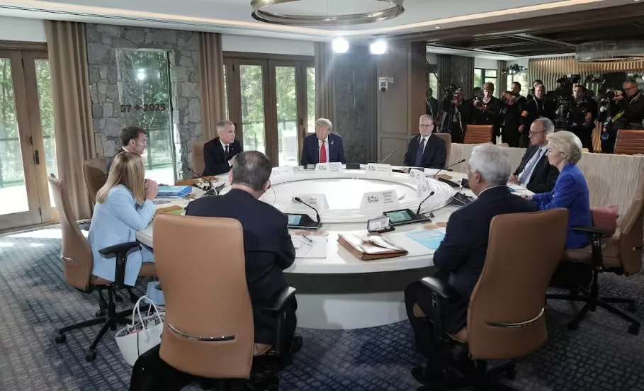 Truyền thông: Tuyên bố chung của Thượng đỉnh G7 sẽ kêu gọi Israel-Iran giảm leo thang xung đột, thái độ của Mỹ ra sao? Truyền thông: Tuyên bố chung của Thượng đỉnh G7 sẽ kêu gọi Israel-Iran giảm leo thang xung đột, thái độ của Mỹ ra sao?