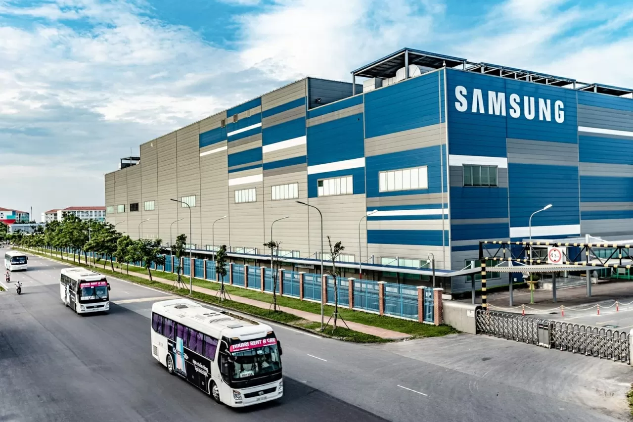 Nhà máy Samsung Bắc Ninh. (Nguồn: VGP)