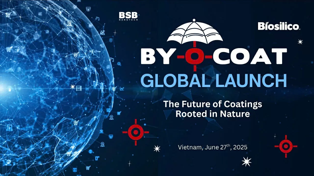 BY-O-COAT - Sáng chế vật liệu Silica từ trấu đầu tiên trên thế giới cho ngành sơn và chất phủ