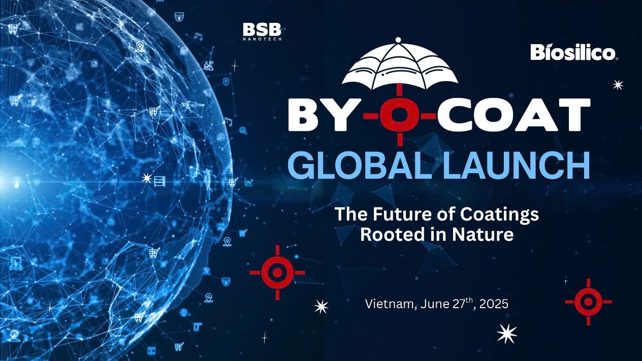 BY-O-COAT - Sáng chế vật liệu Silica từ trấu đầu tiên trên thế giới cho ngành sơn và chất phủ