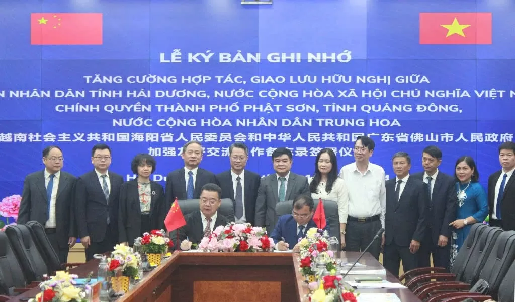 Hải Dương viết câu chuyện tương lai cùng thắng với các đối tác Trung Quốc Hải Dương viết câu chuyện tương lai cùng thắng với các đối tác Trung Quốc