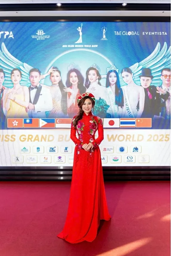 Hoa hậuThanh Thanh tiết lộ lý do đồng hành cùng Miss Grand Business World 2025