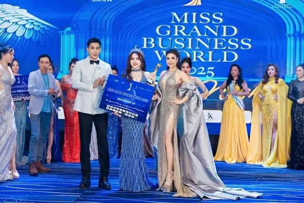Hoa hậuThanh Thanh tiết lộ lý do đồng hành cùng Miss Grand Business World 2025