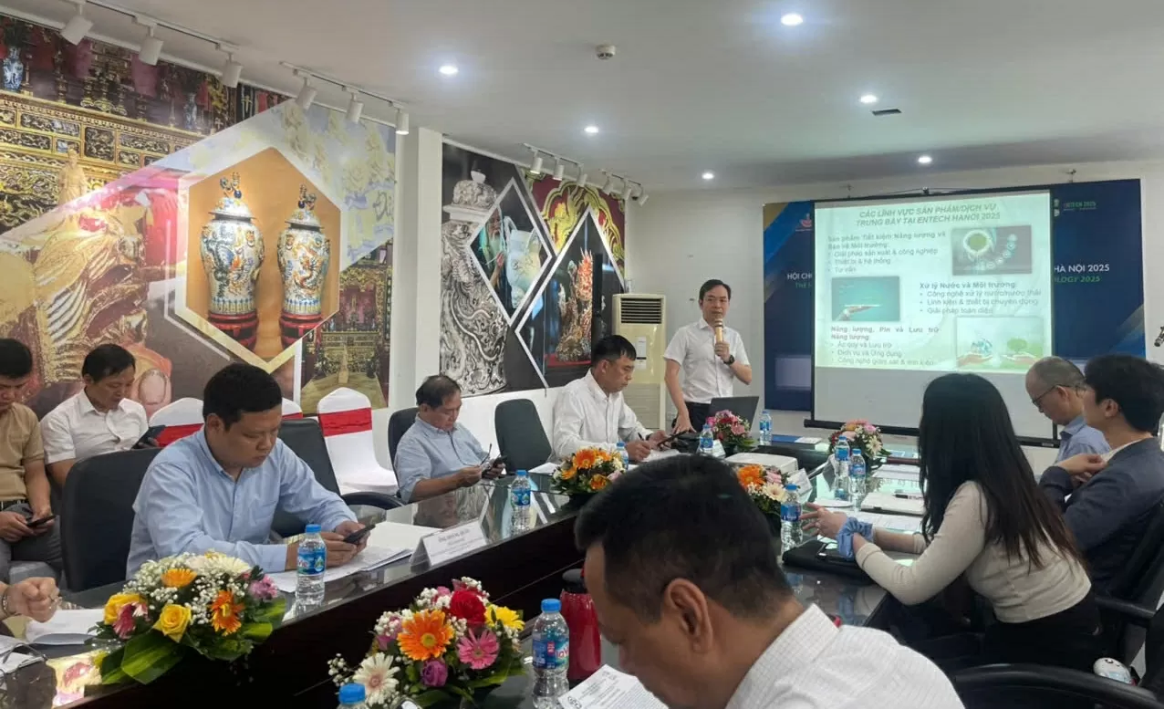 Hơn 200 doanh nghiệp trong lĩnh vực công nghệ năng lượng và môi trường tham dự ENTECH HANOI 2025 Hơn 200 doanh nghiệp trong lĩnh vực công nghệ năng lượng và môi trường tham dự ENTECH HANOI 2025