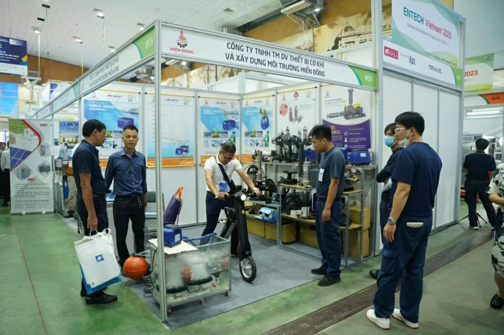 Hơn 200 doanh nghiệp trong lĩnh vực công nghệ năng lượng và môi trường tham dự ENTECH HANOI 2025