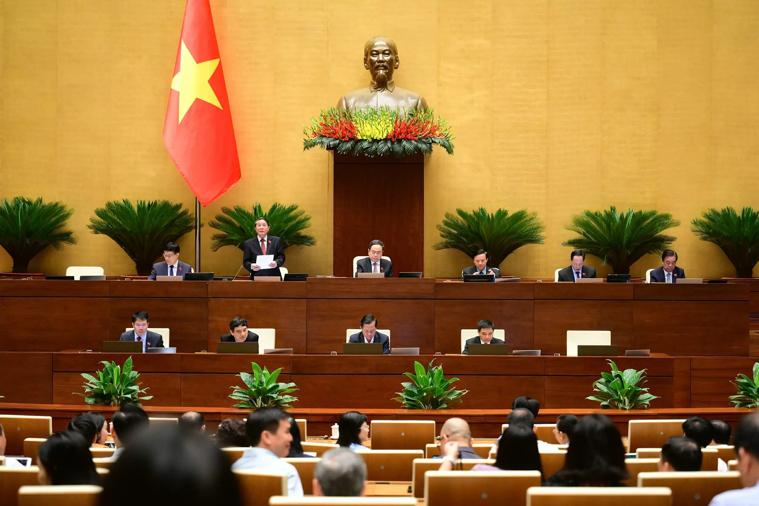 Toàn cảnh  phiên họp Quốc hội ngày 18/6. (Nguồn: Quốc hội)