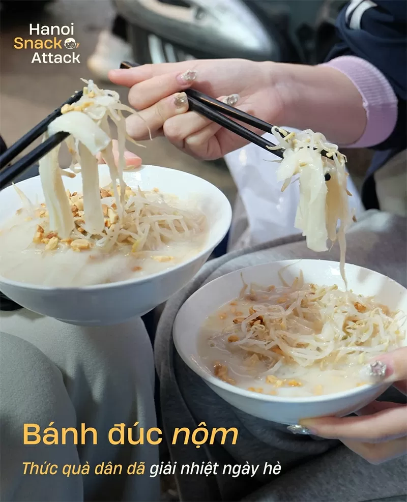 Thức quà chiều quen thuộc của người Hà Nội (Ảnh: Hanoi Snack Attack) 