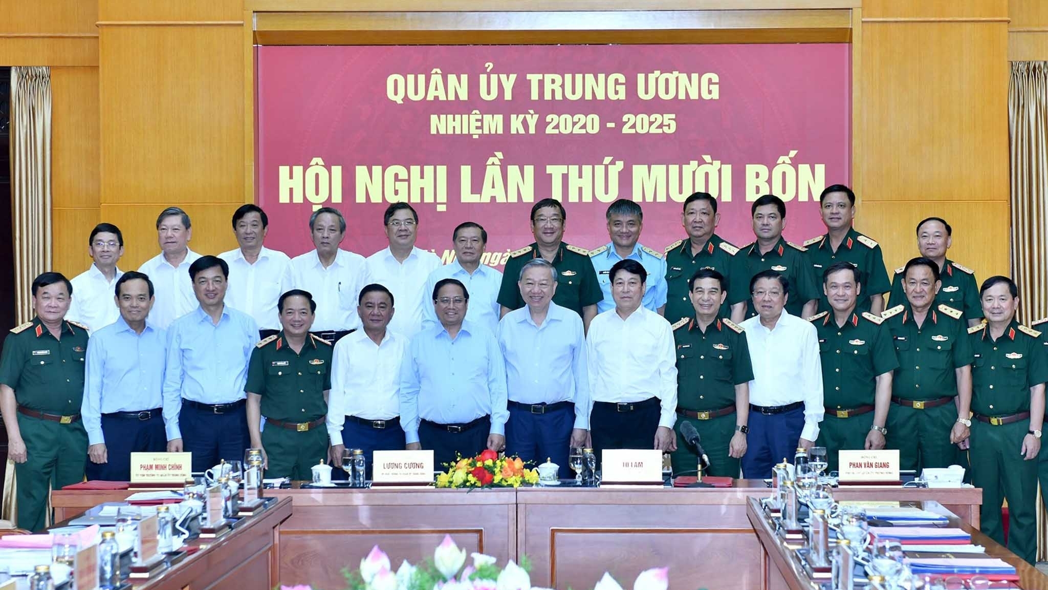 Tổng Bí thư Tô Lâm chủ trì Hội nghị Quân ủy Trung ương lần thứ 14