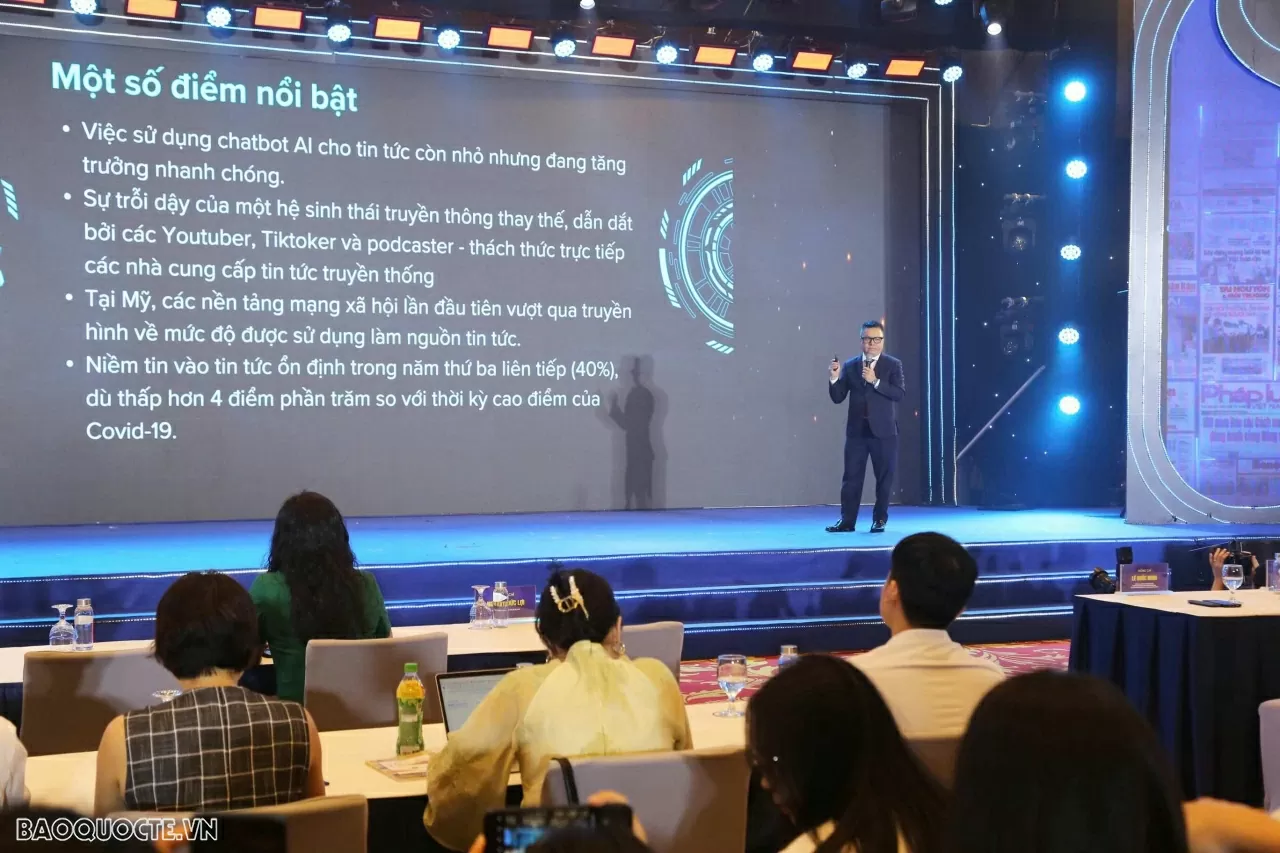 Diễn đàn Báo chí toàn quốc 2025: Các vấn đề ‘nóng’ của báo chí trong kỷ nguyên số Diễn đàn Báo chí toàn quốc 2025: Các vấn đề ‘nóng’ của báo chí trong kỷ nguyên số