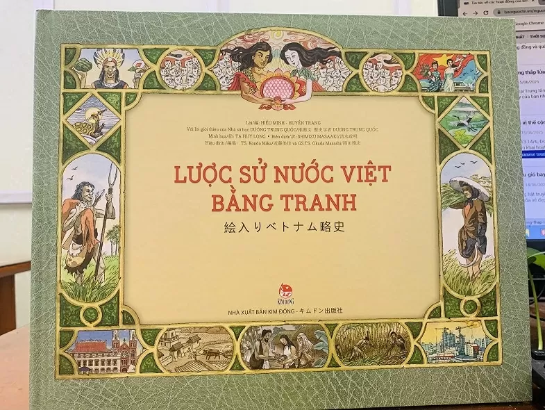 Xuất bản 'Lược sử nước Việt bằng tranh” phiên bản song ngữ Việt-Nhật