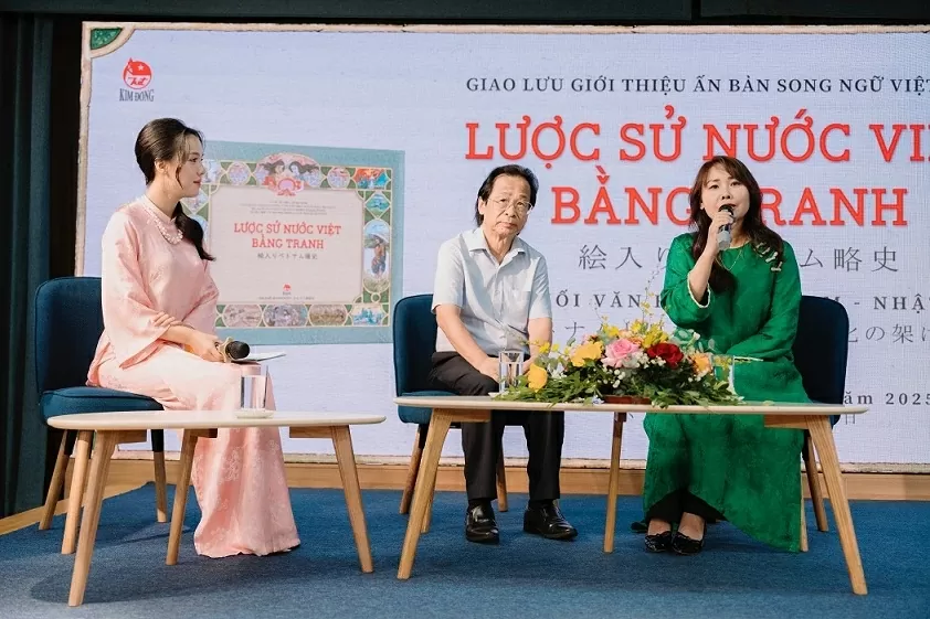 Xuất bản 'Lược sử nước Việt bằng tranh” phiên bản song ngữ Việt-Nhật
