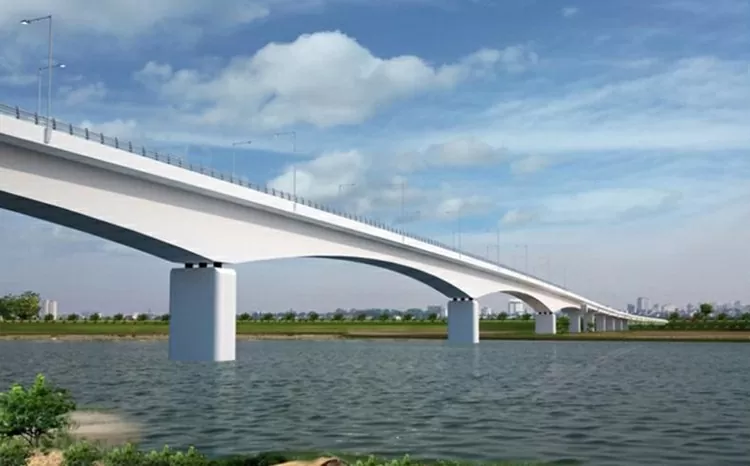 Phối cảnh Cầu Kênh Vàng. (Nguồn: bacninh.gov) Phối cảnh Cầu Kênh Vàng. (Nguồn: bacninh.gov)