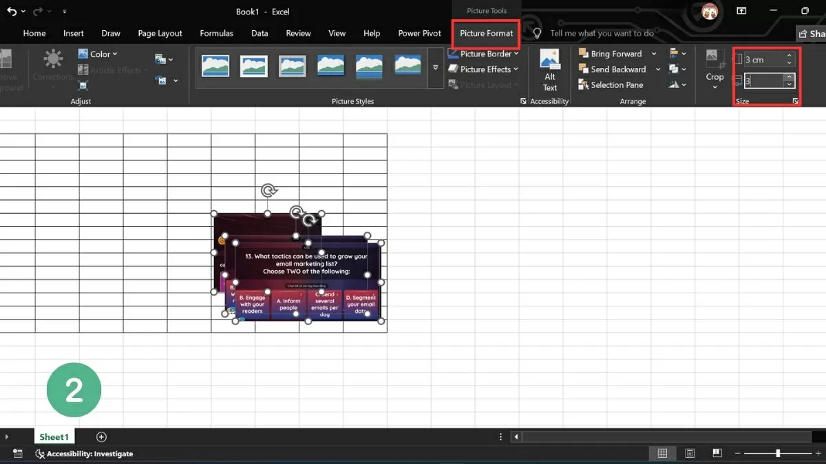 Ảnh được hiển thị. Ảnh được hiển thị.