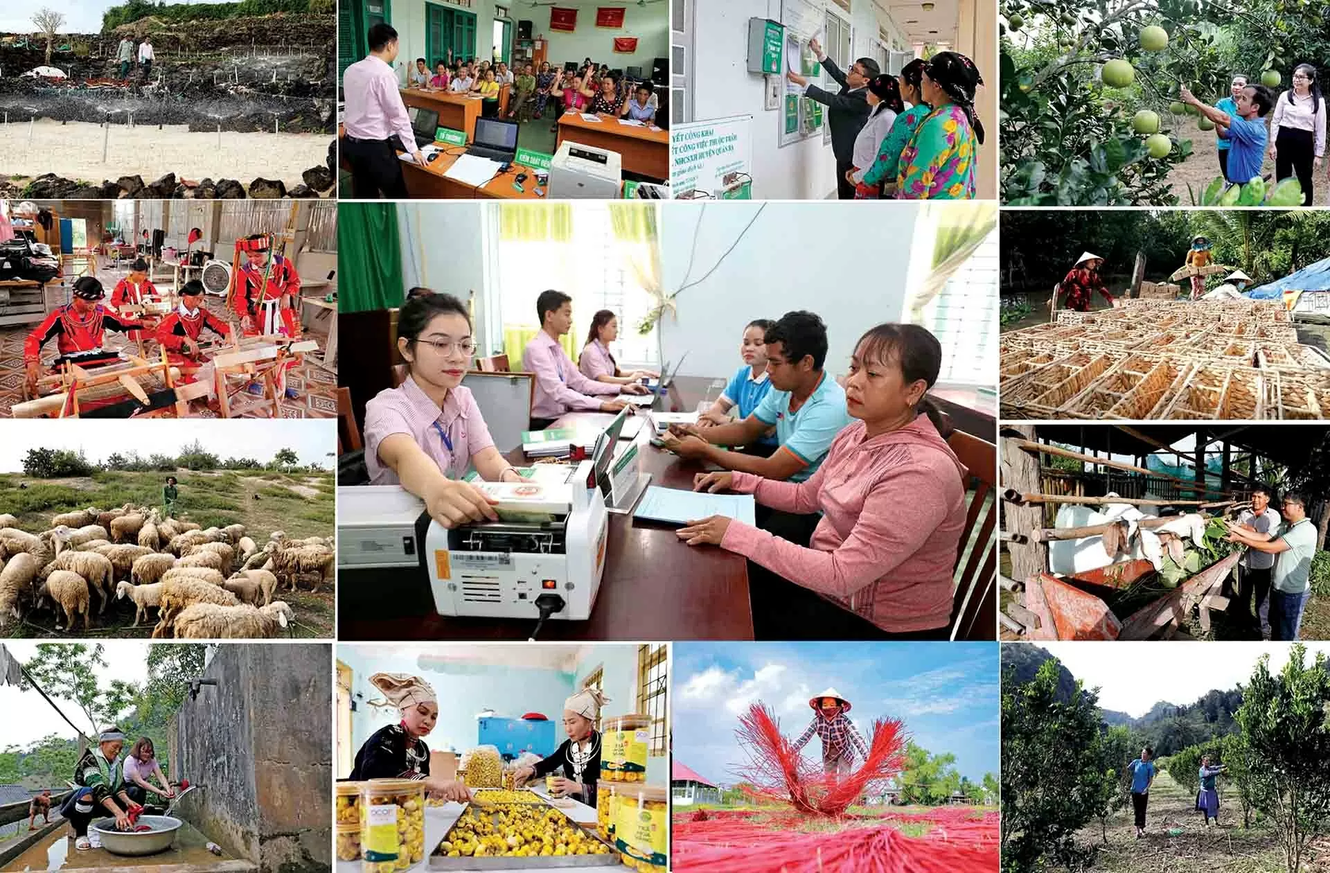 Thông qua các chương trình tín dụng do NHCSXH triển khai thực hiện, Đảng và Nhà nước Việt Nam đã hình thành kênh tín dụng dành riêng cho người nghèo và các đối tượng dễ bị tổn thương trong xã hội. (Nguồn: NHCSXH) Thông qua các chương trình tín dụng do NHCSXH triển khai thực hiện, Đảng và Nhà nước Việt Nam đã hình thành kênh tín dụng dành riêng cho người nghèo và các đối tượng dễ bị tổn thương trong xã hội. (Nguồn: NHCSXH)