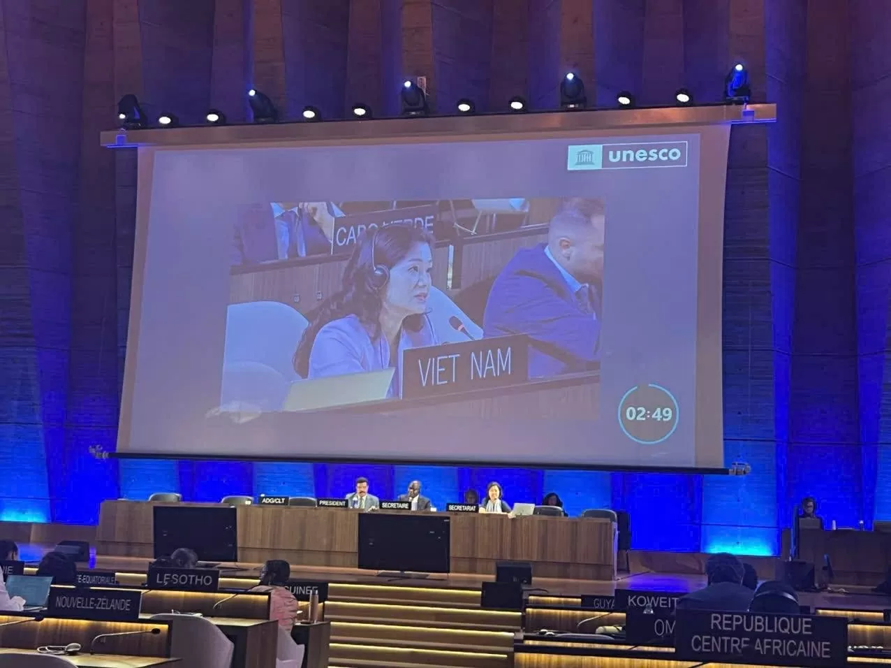 Việt Nam lần thứ ba trúng cử thành viên Ủy ban liên chính phủ Công ước UNESCO 2005 Việt Nam lần thứ ba trúng cử thành viên Ủy ban liên chính phủ Công ước UNESCO 2005