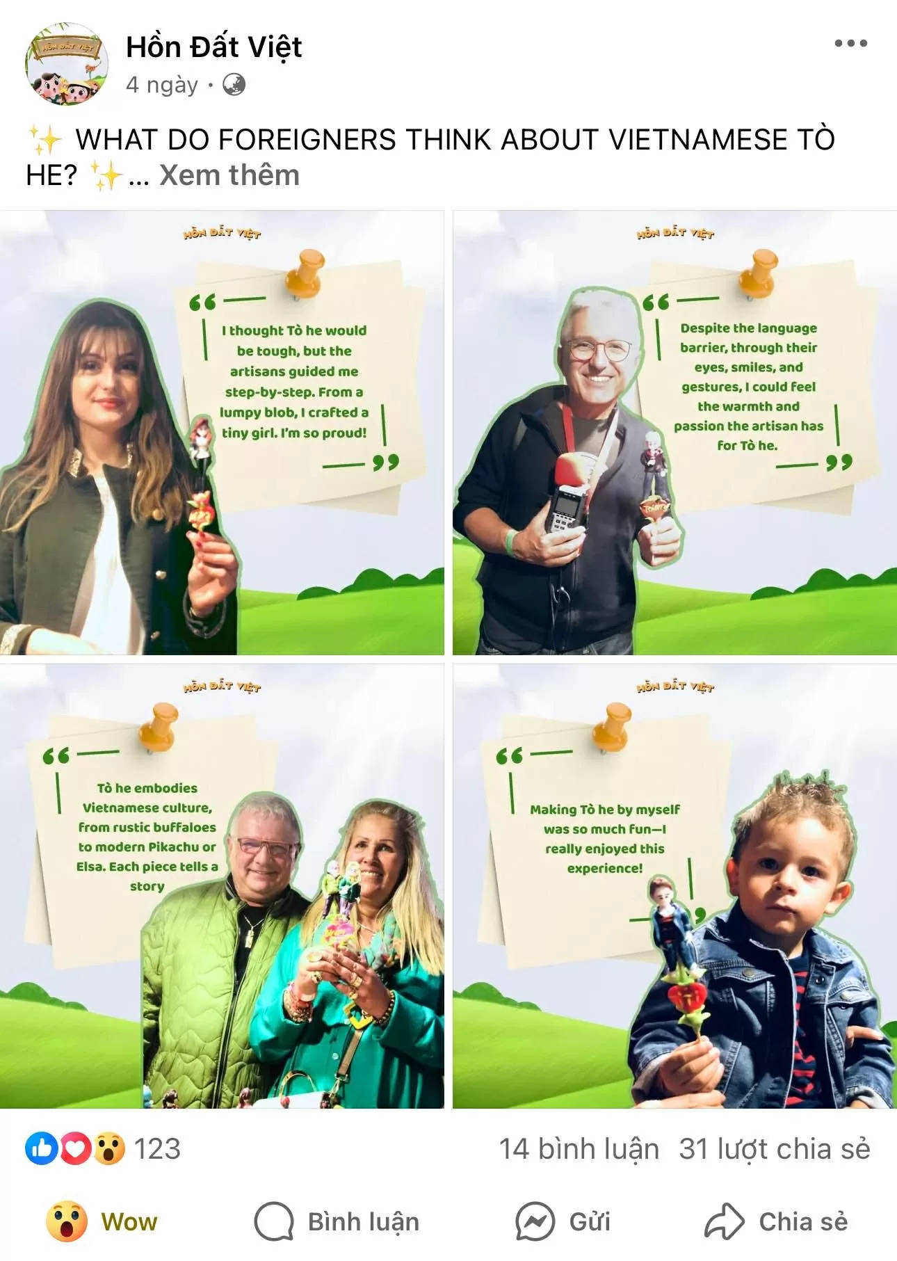 Hồn Đất Việt: Sinh viên trẻ góp sức bảo tồn nghệ thuật Tò he