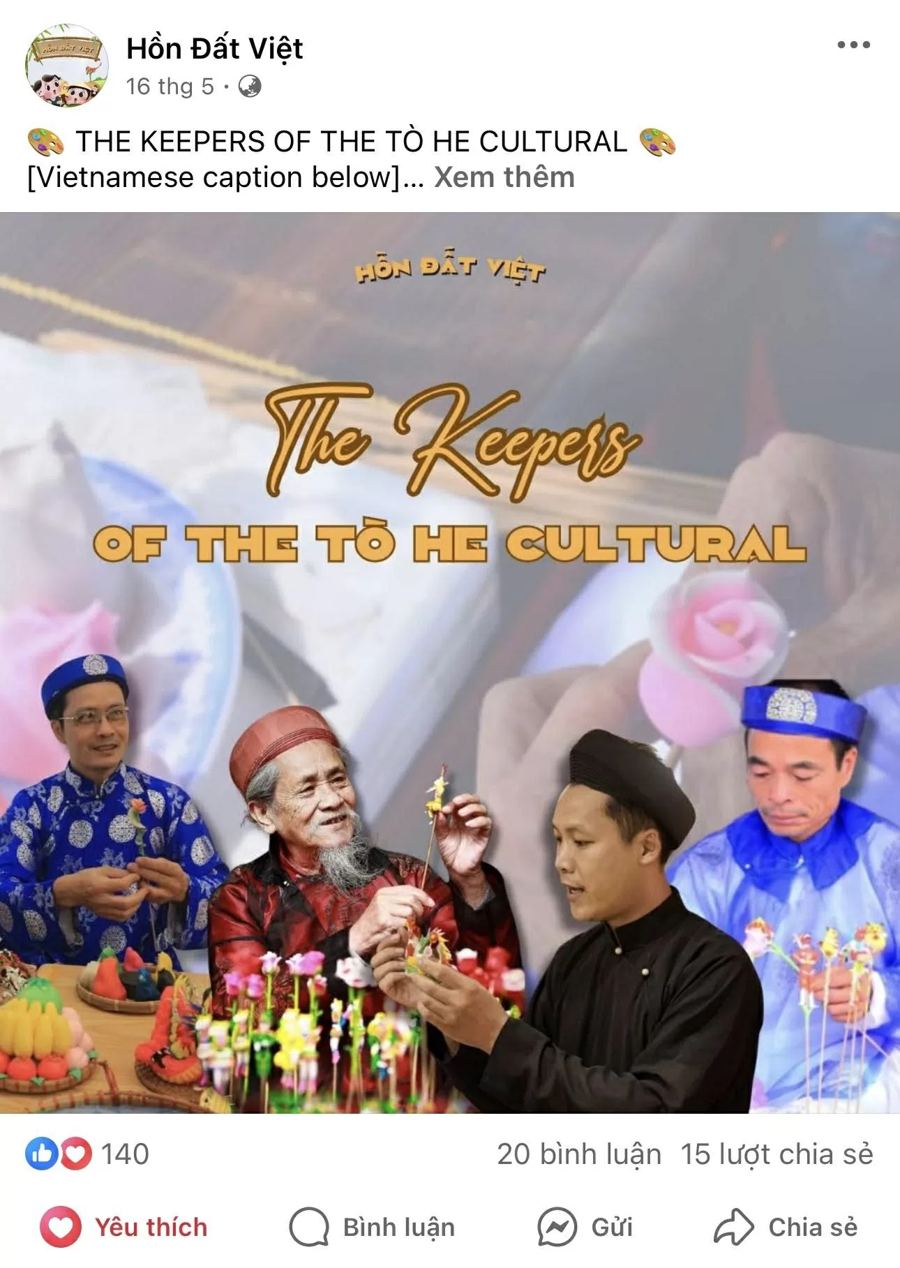 Hồn Đất Việt: Sinh viên trẻ góp sức bảo tồn nghệ thuật Tò he Hồn Đất Việt: Sinh viên trẻ góp sức bảo tồn nghệ thuật Tò he