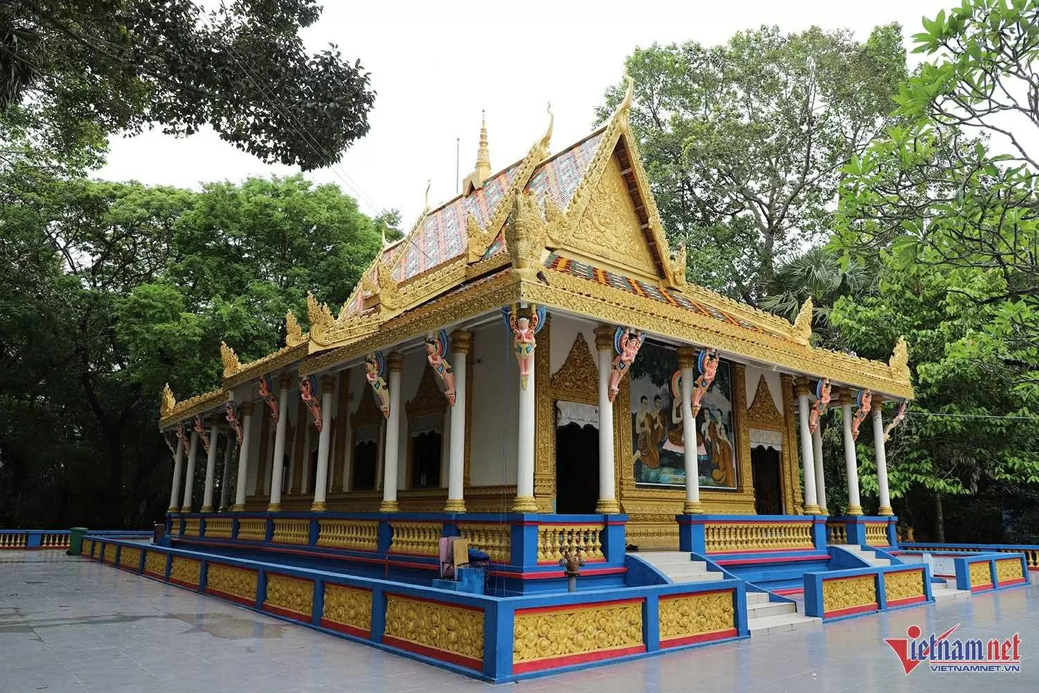 Khám phá ngôi chùa cổ ở Sóc Trăng có loài dơi khổng lồ, heo 5 móng Khám phá ngôi chùa cổ ở Sóc Trăng có loài dơi khổng lồ, heo 5 móng