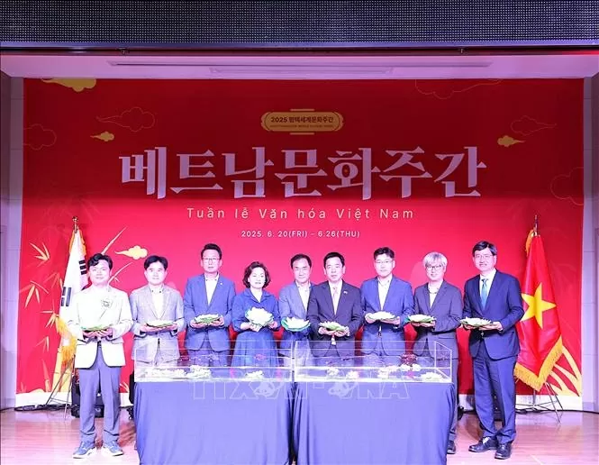 Lần đầu tiên thành phố xứ Hàn “khoác áo Việt” trong Tuần lễ Văn hóa