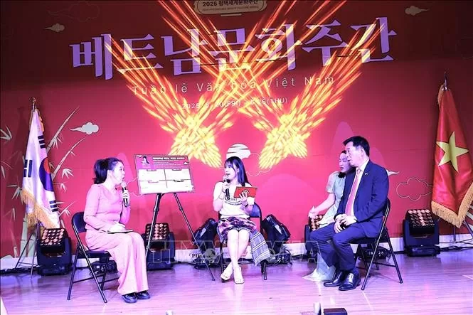 Lần đầu tiên thành phố xứ Hàn “khoác áo Việt” trong Tuần lễ Văn hóa