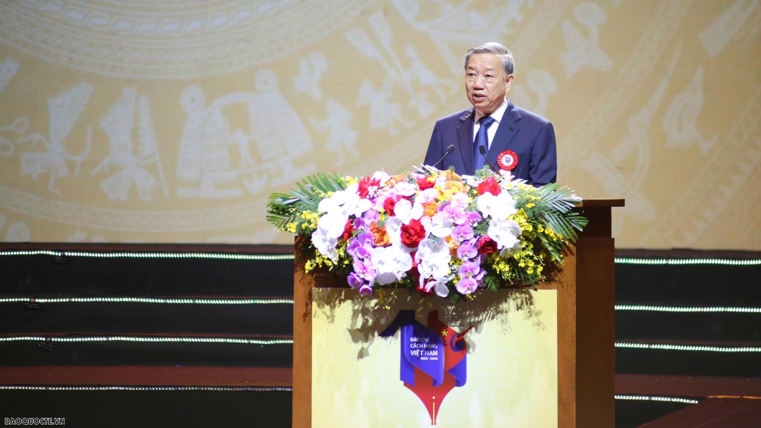 Toàn văn bài phát biểu của Tổng Bí thư Tô Lâm tại Lễ kỷ niệm 100 năm Ngày Báo chí Cách mạng Việt Nam