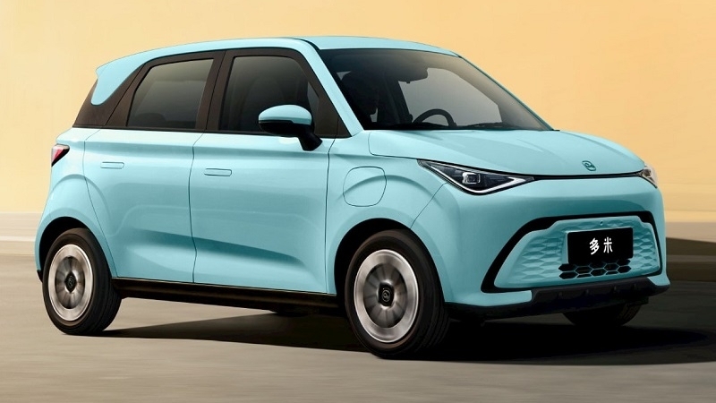 Cận cảnh xe điện mini Chery QQ Domi ra mắt tại Trung Quốc, giá từ 217 triệu đồng