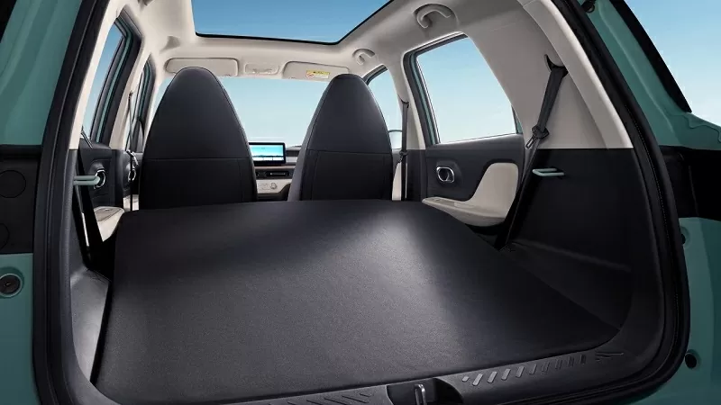 Hàng ghế sau gập của Chery QQ Domi