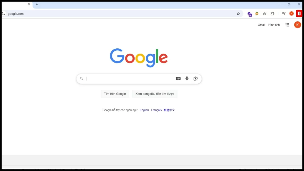 Nhấn vào biểu tượng ba chấm dọc. Nhấn vào biểu tượng ba chấm dọc.