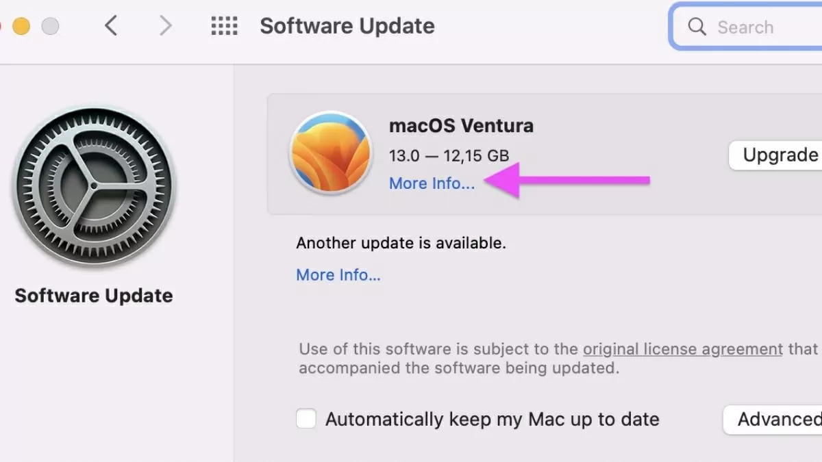 bạn sẽ thấy mục More info... – hãy nhấp vào để xem chi tiết.